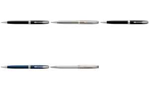 Kugelschreiber Sonnet M Matte Black P.T., Schreibfarbe Schwarz