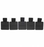 Stiftschlaufe 5 ST schwarz DONAU 1343000-01
