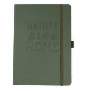 Notizbuch A5 Outdoor olive DONAU 1350106-06