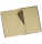 Notizbuch Recyceltes Leder braun DONAU 1350105-02