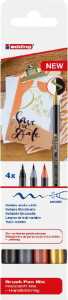 Edding Pinselstift Metallic 1340 1-6 mm 4er-Set