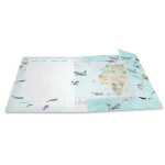 Herma Sammelmappe Eckspanner Karton A4 Weltkarte