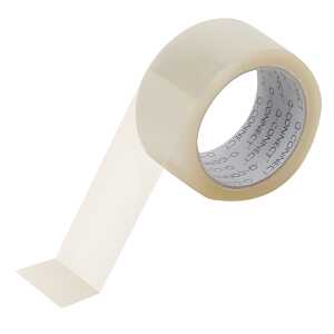 Packband 50mm x 66m transparent Q-CONNECT KF04382 lPg mit 6 Rollen