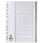 Ordnerregister 1-31 PP A4 grau Q-CONNECT KF01895 Indexblatt
