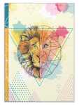RNK Kladde Lion A4 blanko 96Bl