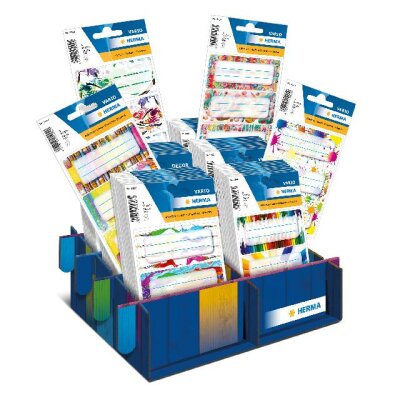 Herma Schuletiketten Display Mix 60 Pack Impression