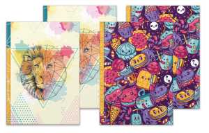 RNK Kladde Sortierung Fresh Colours 4St A4 96Bl