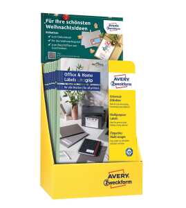 Universaletiketten 105x148 weiß AVERY ZWECKFORM 48676 Display