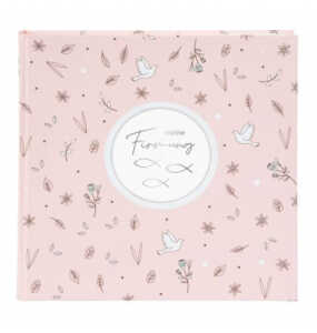 Firmungsalbum Fiducia pfirsich GOLDBUCH 03 0270 25x25cm