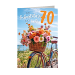 SKOR Glückwunschkarten Geburtstag " Zahl - 70...