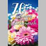 SKOR Glückwunschkarten Geburtstag " Zahl - 70 " sortiert 1St