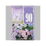 SKOR Glückwunschkarten Geburtstag " Zahl - 90 " sortiert 1St