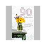 SKOR Glückwunschkarten Geburtstag " Zahl - 90 " sortiert 1St