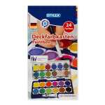 STY Farbkasten Schul - Deckfarbkasten 24er 1x Deckweiß