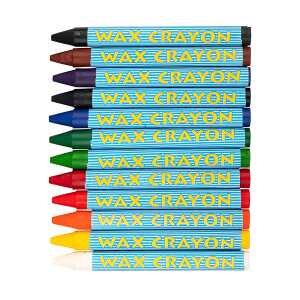 KOH Wachsmalstifte Drachenmotiv 7,8 mm x 80 mm 12er Pack