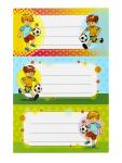 TSI Namensetiketten "Soccer", 3 Blatt