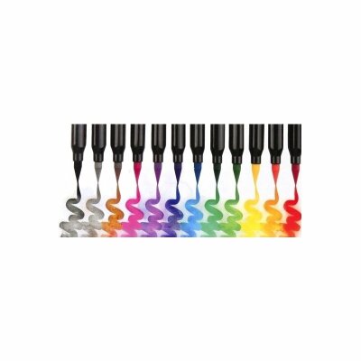 KOH Fasermaler  Brush Pen / Aquarellpinselstifte , im 12er Pack