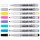 KOH Decor Pen - Deko Marker " Pastel 7 + 2  " 1,2 mm,  im 9er Pack