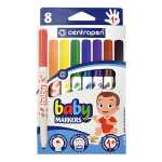Centro Fasermaler Baby niedrige 5 mm Spitze 8er Papp-Etui