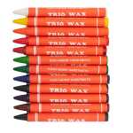 KOH Wachsmalstifte TRIO WAX 8,2 mm x 90 mm 12er Pack