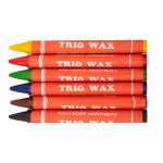 KOH Wachsmalstifte TRIO WAX 8,2 mm x 90 mm 6er Pack