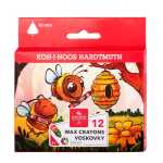 KOH Wachsmalstifte TRIO WAX 10 mm x 90 mm 12er Pack