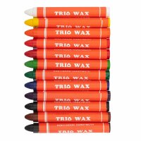 KOH Wachsmalstifte  " TRIO  WAX  " 10  mm x 90...