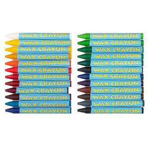 KOH Wachsmalstifte Drachenmotiv 7,8 mm x 80 mm 24er Pack