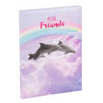 Goldbuch Freundebuch Delfine