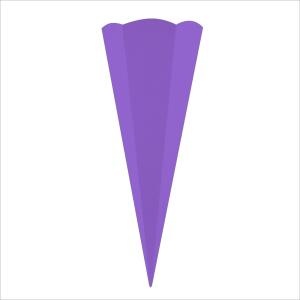 Goldbuch Bastelschultüte farbiger Buntkarton violett