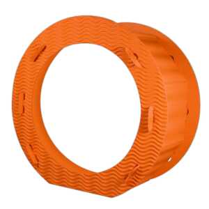 RUNDE LATERNEN 3D-WELLP.21CM,10ST.ORANGE