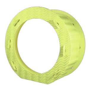 RUNDE LATERNEN 3D-WELLP.21CM,10ST.APFELGRÜN