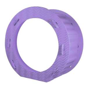 RUNDE LATERNEN 3D-WELLP.21CM,10ST.FLIEDER