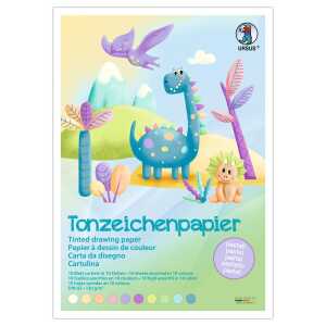 TONP.130G.DIN A3"PASTELL",10BL.10F.SORTIERT