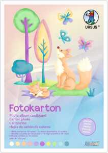 FOTOKTN.300G.DIN A4"PASTELL",10BL.10F.SORTIERT