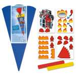 SCHULTÜTEN-BASTELSET EASY LINE "FEUERWEHR"