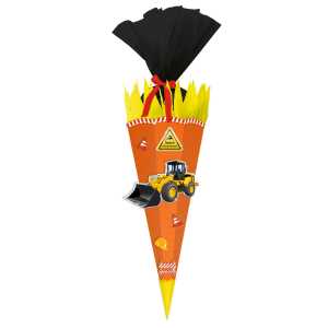 SCHULTÜTEN-BASTELSET EASY LINE "BAUSTELLE"