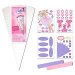 SCHULTÜTEN-BASTELSET EASY LINE "FANTASY BALLERINA"