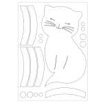 SCHULTÜTEN-BASTELSET "KITTYCORN"