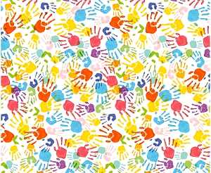 MOTIV-FOTOKARTON 300G.49,5x68CM,KINDERHÄNDE