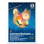 LATERNEN-BASTELSET 10 "EICHHÖRNCHEN"