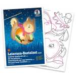 LATERNEN-BASTELSET 10 "EICHHÖRNCHEN"