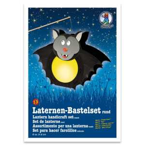 LATERNEN-BASTELSET 13 "FLEDERMAUS"