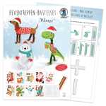 HEXENTREPPEN-BASTELSET "WINTER"