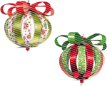 MINI PAPER BALLS "CLASSIC ORNAMENTS"