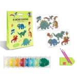 DIAMOND PAINTING STICKER "DINOS" MOT.09