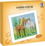 DIAMOND PAINTING PICTURE FRAME "HORSES"