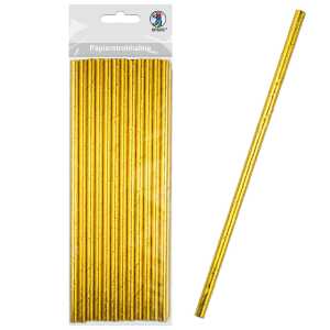 PAPIERSTROHHALME S GOLD 4008525216896