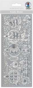 KREATIV-STICKER-SET 9 "CHRISTMAS",15STK