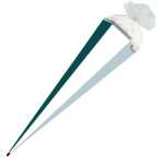 Roth Schultüte 100cm eckig Basteltüte weiß